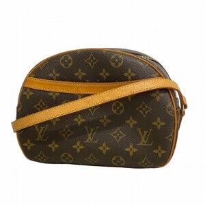 Louis Vuitton Monogram Blois Shoulder Bag Brown